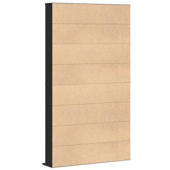CD-Regal Schwarz Eiche 101x23x177,5 cm Holzwerkstoff