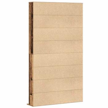 CD Schrank - Altes Holz - 101x23x177,5 cm - Holzwerkstoff