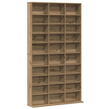 CD-Schrank in Artisan Eiche - 101x23x177.5 cm aus Holzwerkstoff