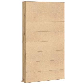 CD-Schrank in Artisan Eiche - 101x23x177.5 cm aus Holzwerkstoff