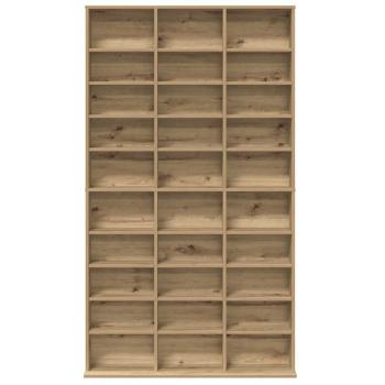 CD-Schrank in Artisan Eiche - 101x23x177.5 cm aus Holzwerkstoff