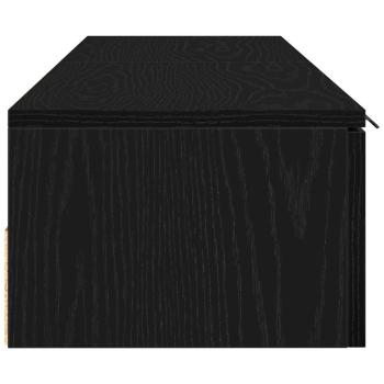 Wandschränke 2 Stück Schwarze Eiche 68x30x20 cm Holzwerkstoff