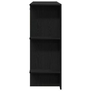 Flurschränke 2 Stück Schwarz-Eiche Holzwerkstoff