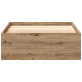 Bettgestell Artisan Eiche 100x200 cm Holzwerkstoff