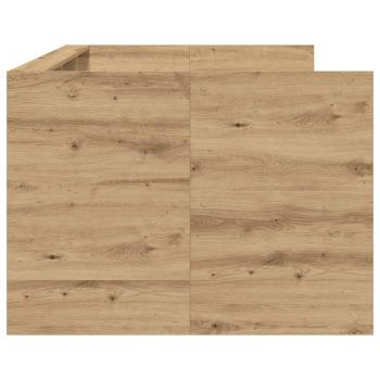 Tagesbett in Artisan Eiche Artisan Eiche Holzwerkstoff 100 x 200 cm