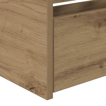 Tagesbett in Artisan Eiche Artisan Eiche Holzwerkstoff 100 x 200 cm
