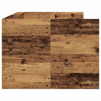Tagesbett mit Schubladen Alte Holzoptik Holzwerkstoff 90 x 190 cm