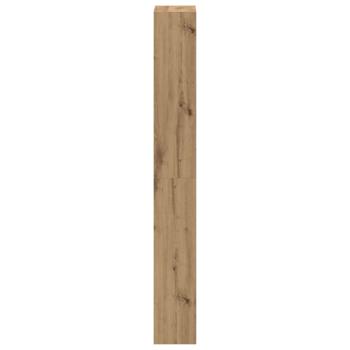 Schuhschrank Handwerkliche Eiche Holzwerkstoff 80 x 21 x 163.5 cm