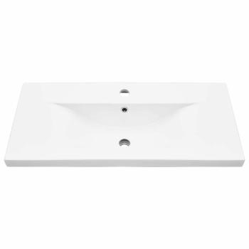 Badezimmermöbelset Schwarze Eiche Holzwerkstoff, 2-teiliges Badezimmermöbelset Schwarze Eiche Holzwerkstoff