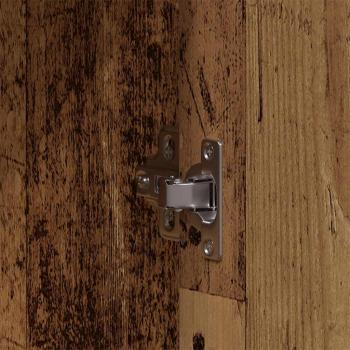 3-teiliges Badezimmermöbelset Alter Holz Engineered Wood