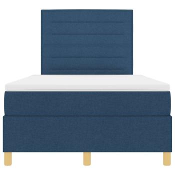 Boxspringbett mit Matratze Blau Small Double Stoff