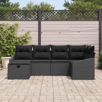 Sofa Set 7 Stk. Poly-Rattan