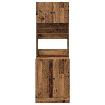 Küchenschrank Altes Holz 60x50x180 cm Holzwerkstoff