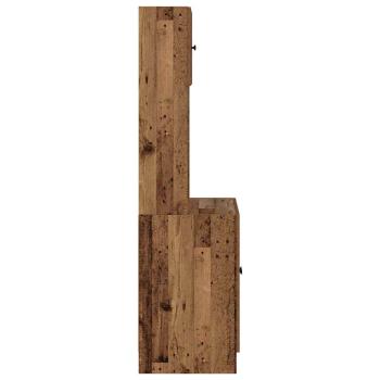 Küchenschrank Altes Holz 60x50x180 cm Holzwerkstoff