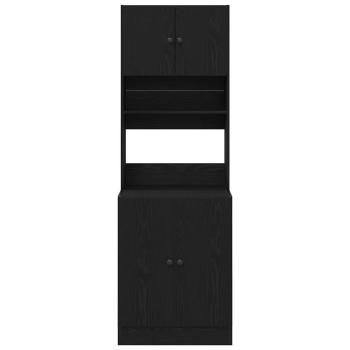 Küchenschrank Schwarze Eiche 60x50x180 cm Holzwerkstoff