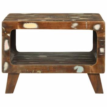 Couchtisch 50x50x35 cm aus massivem Altholz