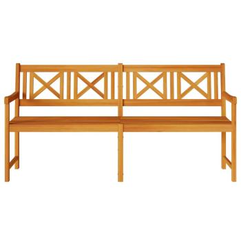 Gartenbank 180x56x90 cm Massivholz Akazie