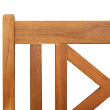 Gartenbank 180x56x90 cm Massivholz Akazie