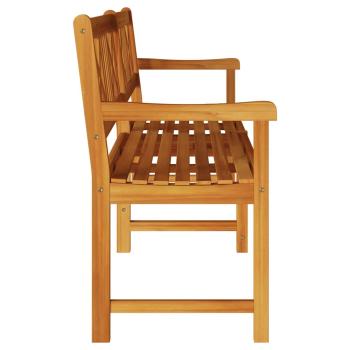 Gartenbank 220x56x90 cm Massivholz Akazie