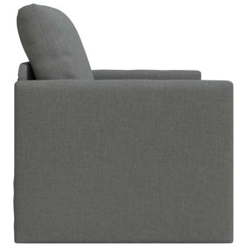 Boden Sofa Bett 2-in-1 Dunkelgrau 74x77x81 cm Stoff