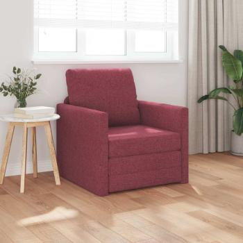 ARDEBO.de - Boden Schlafsofa 2-in-1 Weinkelchrot 74x77x81 cm Stoff
