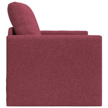Boden Schlafsofa 2-in-1 Weinkelchrot 74x77x81 cm Stoff