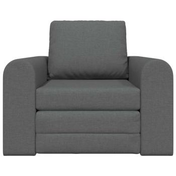 Boden Sofa Bett 2-in-1 Dunkelgrau 98x71x83 cm Stoff