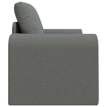 Boden Sofa Bett 2-in-1 Dunkelgrau 98x71x83 cm Stoff