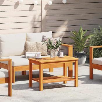 ARDEBO.de - Couchtisch 90x50x45 cm Massives Akazienholz