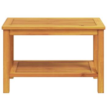 Couchtisch 90x50x45 cm Massives Akazienholz