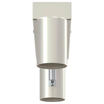 Deckenstrahler 2 Wege verstellbar gebürsteter Nickel E27
