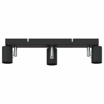 Deckenstrahler 3 Wege Verstellbar Schwarz E27