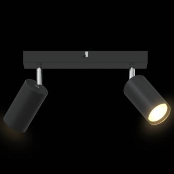 Deckenstrahler 2 Wege verstellbar Schwarz GU10