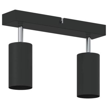 Deckenstrahler 2 Wege verstellbar Schwarz GU10