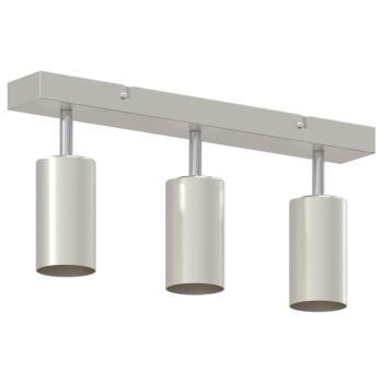 Decken-Spotlight 3-Wege verstellbar Gebürstetes Nickel GU10