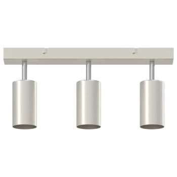 Decken-Spotlight 3-Wege verstellbar Gebürstetes Nickel GU10