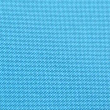 Klappbare Sonnenliegen 2er Set mit Sonnendach Himmelblau 600D Oxford-Stoff