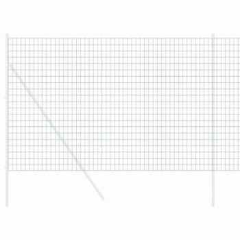 Euro-Zaun Grün 1.6x10 m Stahl