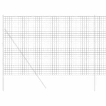 Euro Zaun Grau 1.6x10 m Stahl