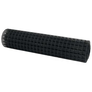 Eurozaun Grau 1,2x25 m Stahl