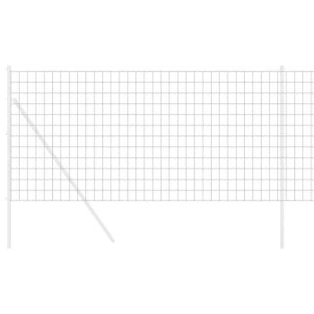 Euro Zaun Grau 1x25 m Stahl