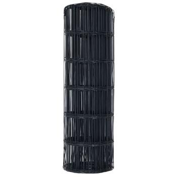 Euro Zaun Grau 0.6x25 m Stahl