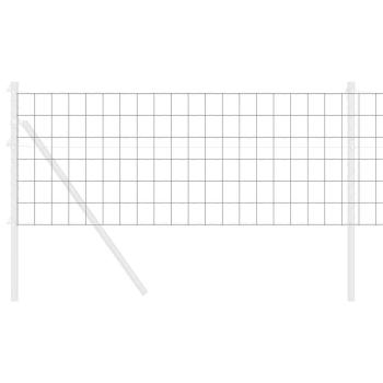 Euro Zaun Grau 0.4x50 m Stahl