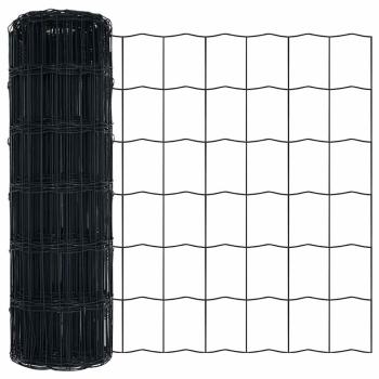 Euro Zaun Grau 0.4x50 m Stahl