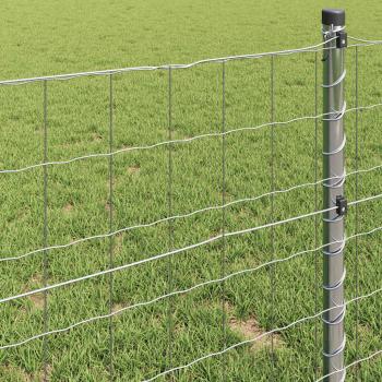 Euro-Zaun 0,4 x 10 m Feuerverzinkter Stahl
