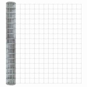 Euro Zaun 1.5x10 m verzinkter Stahl