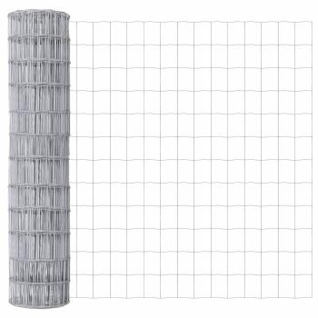 Euro Zaun 1,2x25 m Verzinkter Stahl
