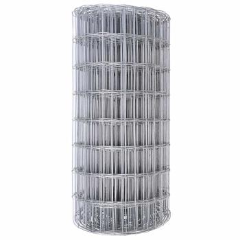 Euro-Zaun 0,8x10 m Galvanisierter Stahl