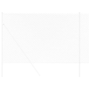 Kettenlink-Zaun 1,5x10 m Verzinkter Stahl