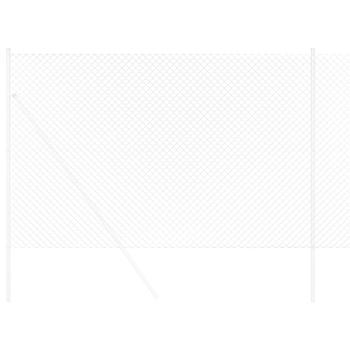 Kettengliedzaun 1,5x10 m Verzinkter Stahl